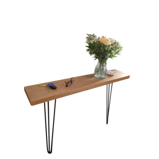 Oak Console / Entryway Narrow Table