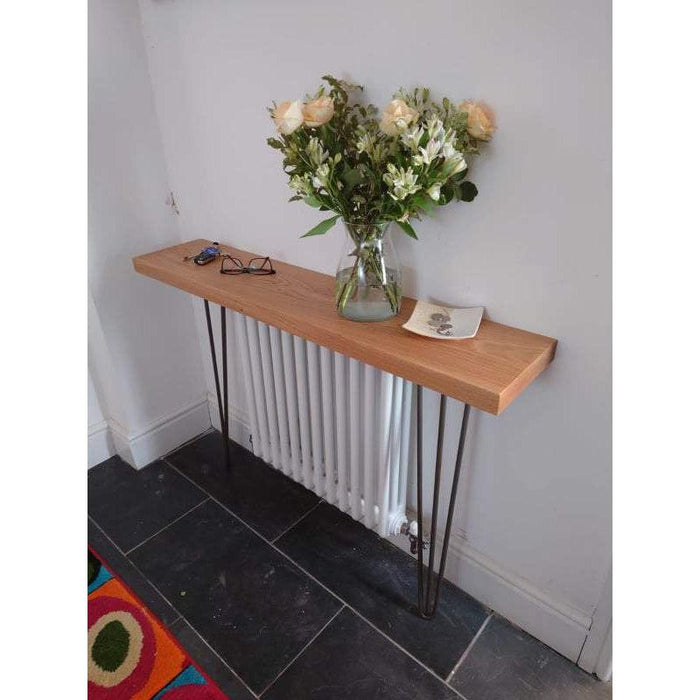 Oak Console / Entryway Narrow Table