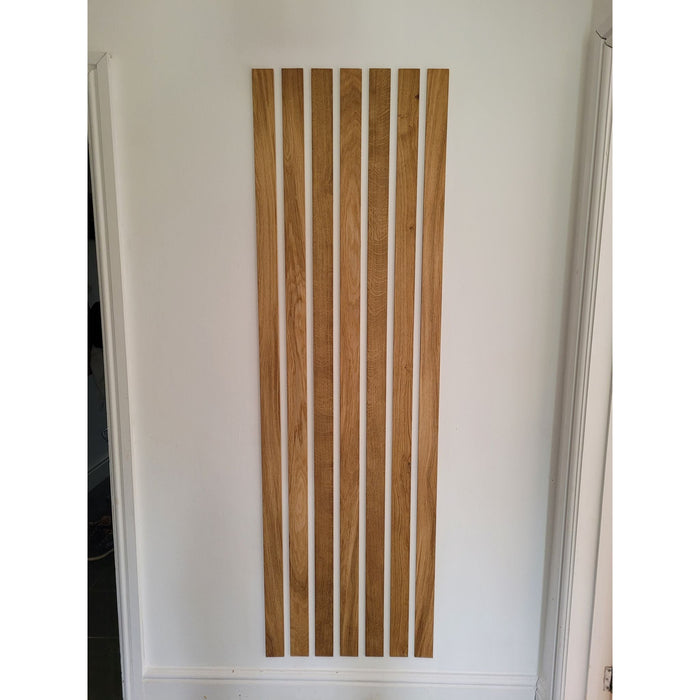 Solid Oak Wall Slats / Prime Oak