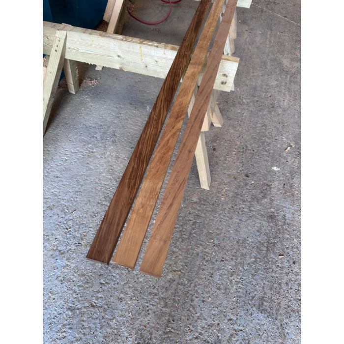Iroko Fence Slats / Battens PAR - 40mm x 20mm at 3m