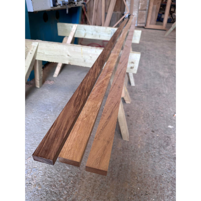 Iroko Fence Slats / Battens PAR - 40mm x 20mm at 3m