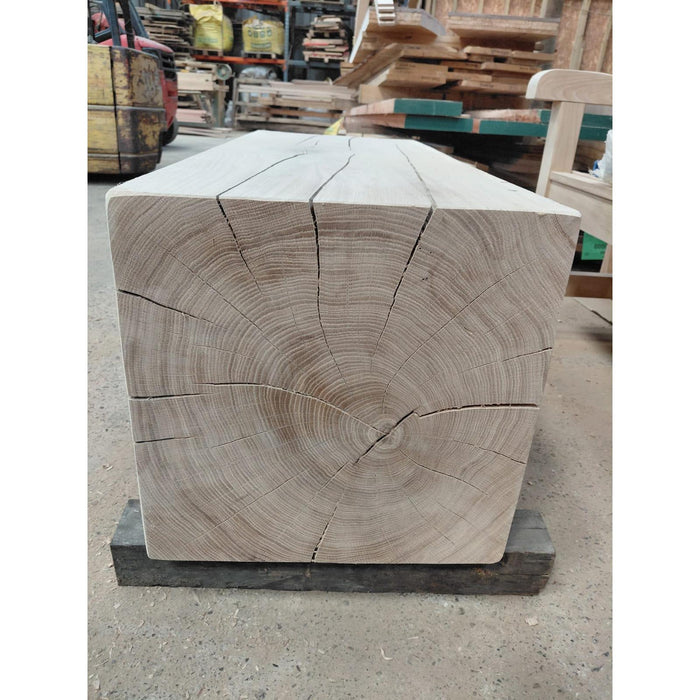 Solid Oak Block 400x400x1m Tall