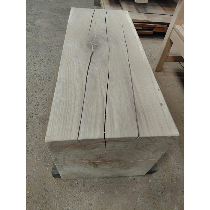 Solid Oak Block 400x400x1m Tall