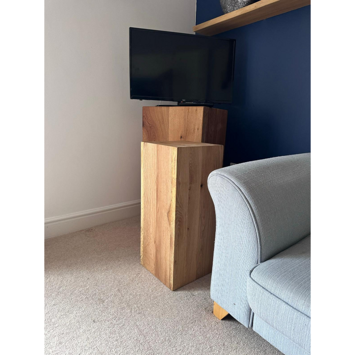 Solid Oak Hollow Block 300x300