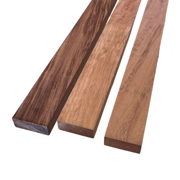 Iroko Fence Slats / Battens PAR - 40mm x 20mm at 3m