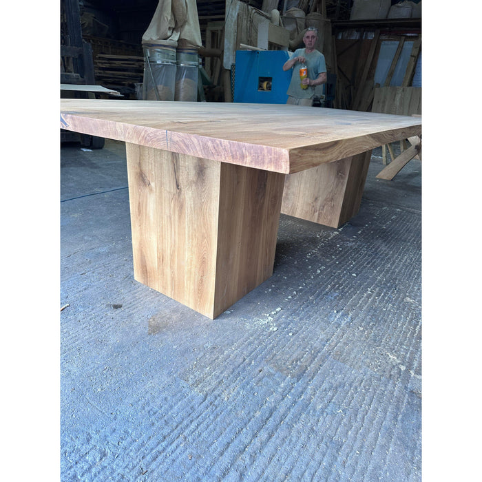 Solid Oak Table - 265 x 140