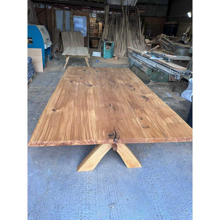 Solid Oak Table - 265 x 140
