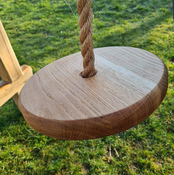Oak Garden Button Swing