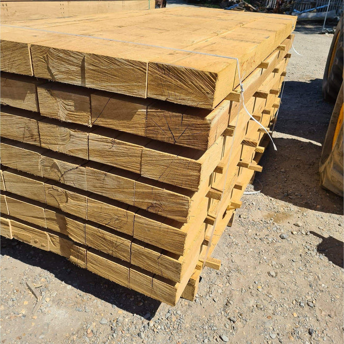 Solid Oak Sleepers 100×200×2400mm