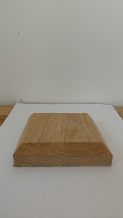 Solid Oak Post Cap **Suitable for 100 × 100 mm or 125x125mm Posts**