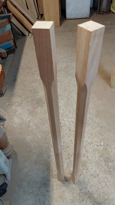 Handmade Solid Oak Decorative Spindle – 1100 o 2400 x 40 x 40mm