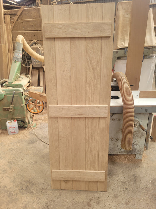 COTTAGE DOOR-Solid oak| WIRE-BRUSHED | HANDMADE | BESPOKE