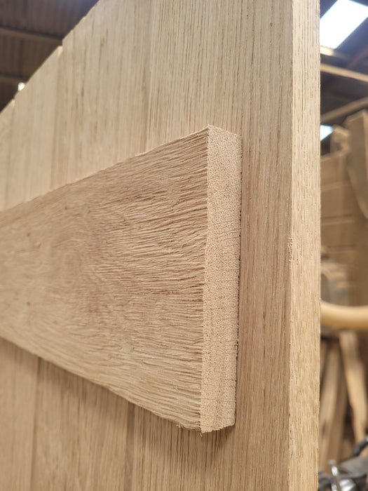 COTTAGE DOOR-Solid oak| WIRE-BRUSHED | HANDMADE | BESPOKE