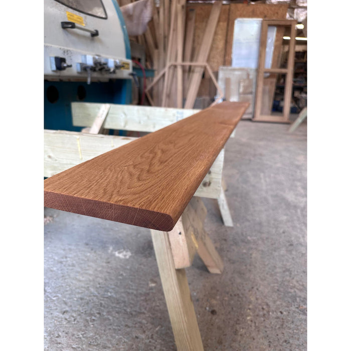 Solid Oak Rounded Window Sill Board