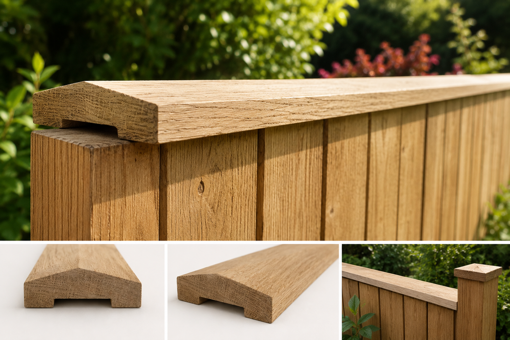 Oak Fence Capping Rail