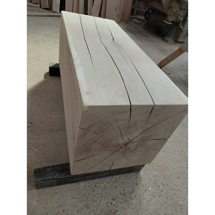 Solid Oak Block 400x400x1m Tall