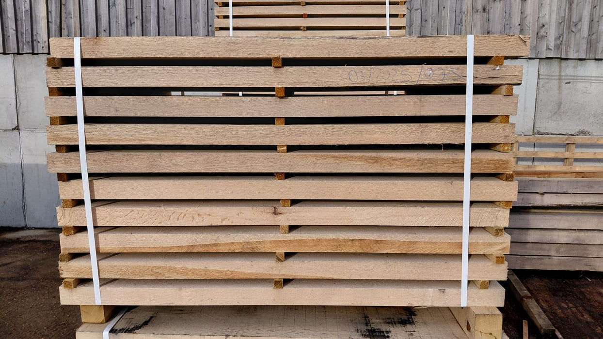 Half Solid Oak Sleepers 200×50 at 1200,2400,3000 mm(thinner)