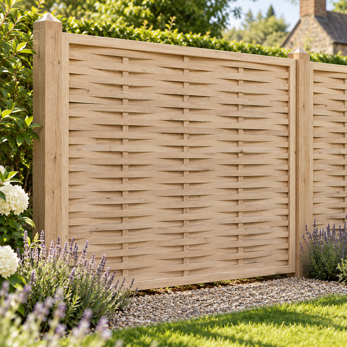 Pyramid Tops-Solid Oak Fence & Gate Posts