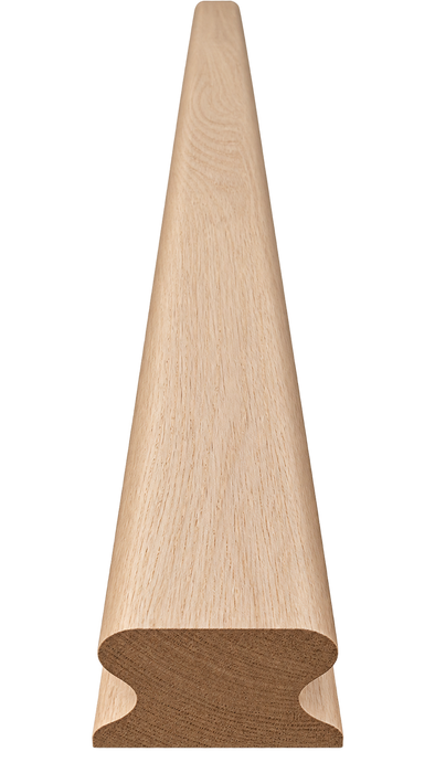 Solid Oak Crown Profile Handrail