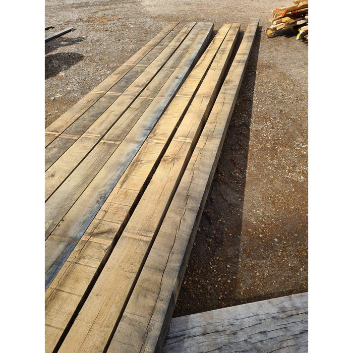 Solid Oak Posts Oak Beams 6"x6" 150mmx150mm Gate Posts European/French Hardwood