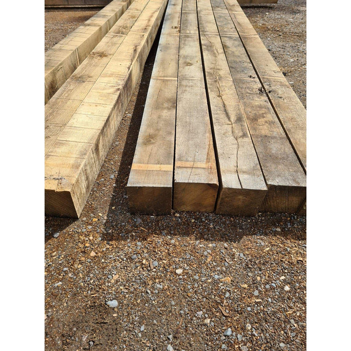 Solid Oak Posts Oak Beams 6"x6" 150mmx150mm Gate Posts European/French Hardwood