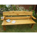 SUSSEX Oak Garden Bench