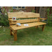 SUSSEX Oak Garden Bench